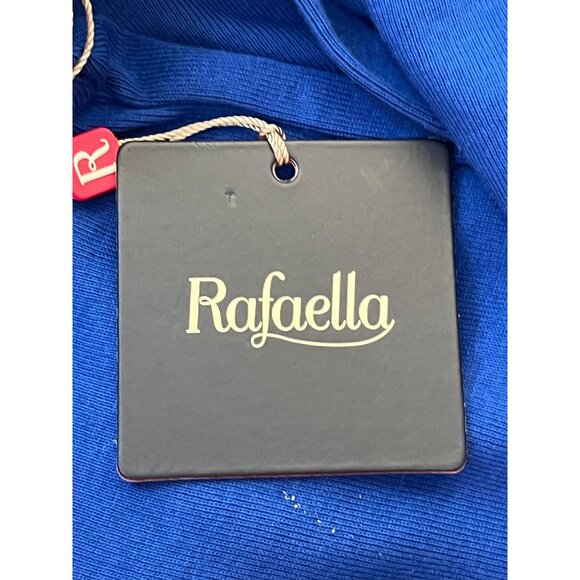 Rafaella Womens Long Sleeve Blue Top With‎ Front Zipper Size L - Picture 8 of 10